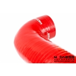 FIAT 500 ABARTH / 500T Factory Air Filter Housing Upgrade Kit - Red Silicone - Deluxe Kit w/ BMC Filter (pre 2015 model)